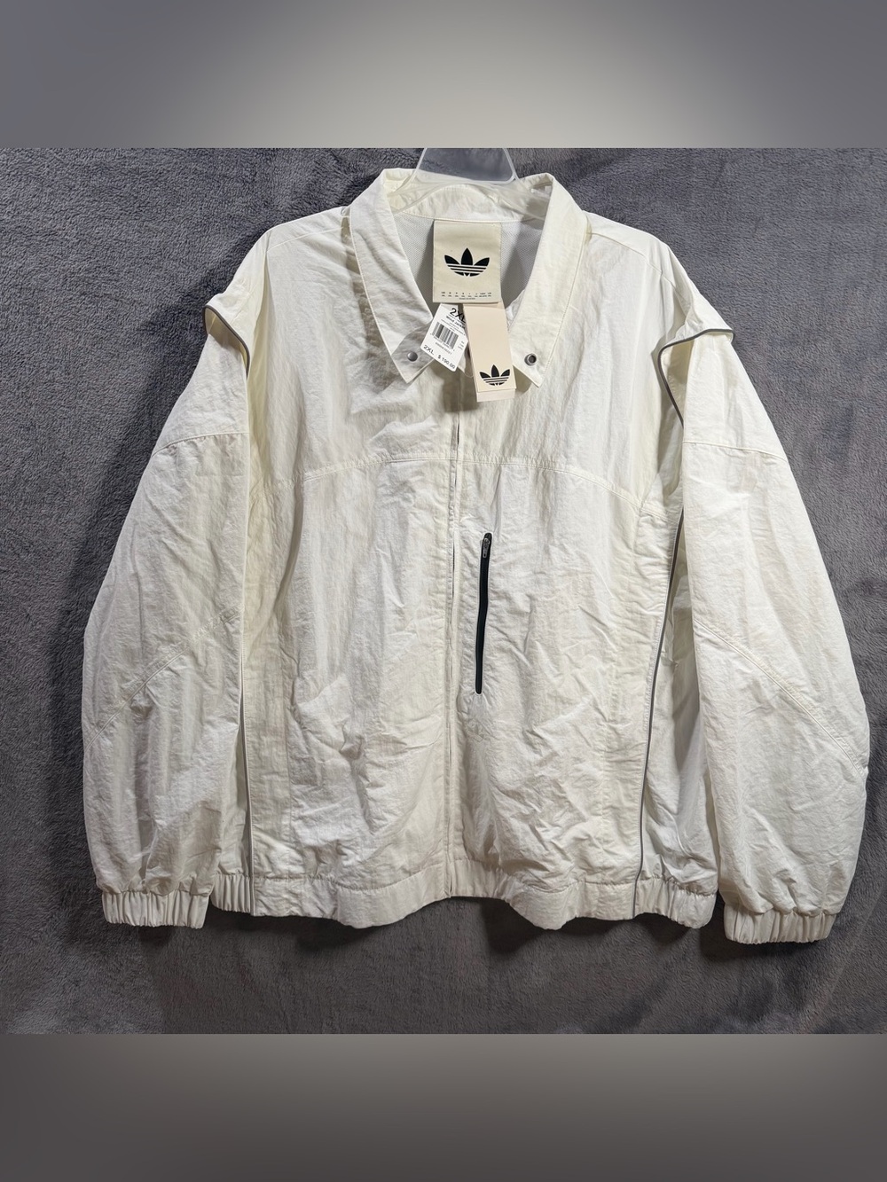 Adidas Venice Wind Jacket Track Full Zip Windbreaker KC2149 Unisex Size 2XL New